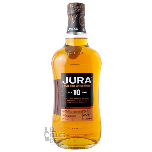 Whisky Jura 10 años El Celler de La Fontana