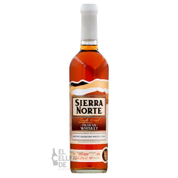 Whisky Mexicano Sierra Norte Maíz blanco El Celler de La Fontana