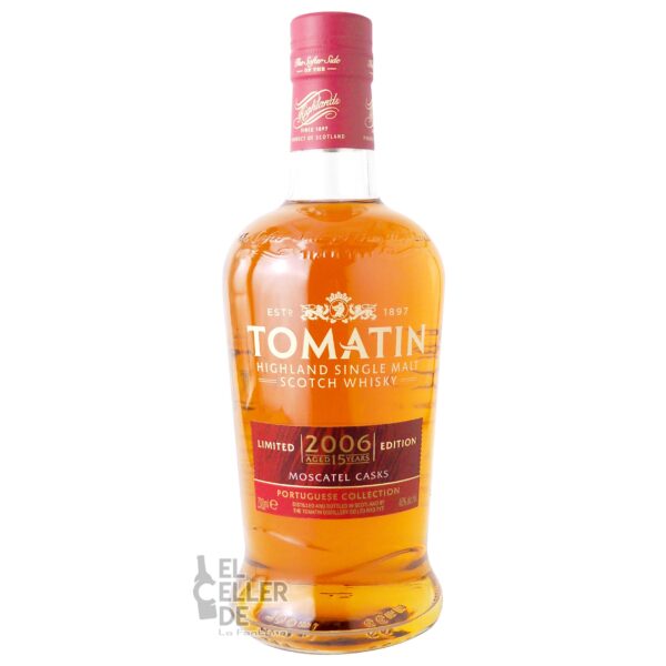 Whisky Tomatin Moscatell Casks El Celler de La Fontana